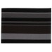 KELA Prostírání NETA, PVC, černé pruhy 45x30cm KL-15621