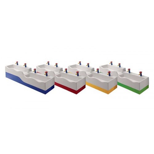 KERAMAG 4Bambini dět.umyv.1800x415,lev.,4-míst.,bílá 430000016 KERAMAG 4Bambini dět.umyv.1800x415,lev.,4-míst.,bílá 430000016