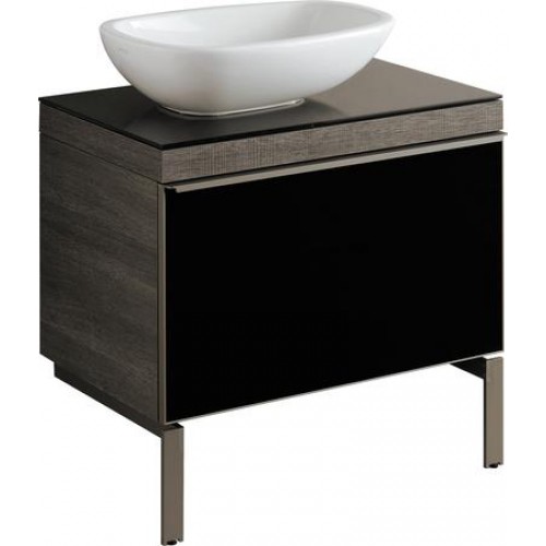 KERAMAG DESIGN Citterio skř.p.um.asym.,75 cm,šedohnědá 835276000 KERAMAG DESIGN Citterio skř.p.um.asym.,75 cm,šedohnědá 835276000
