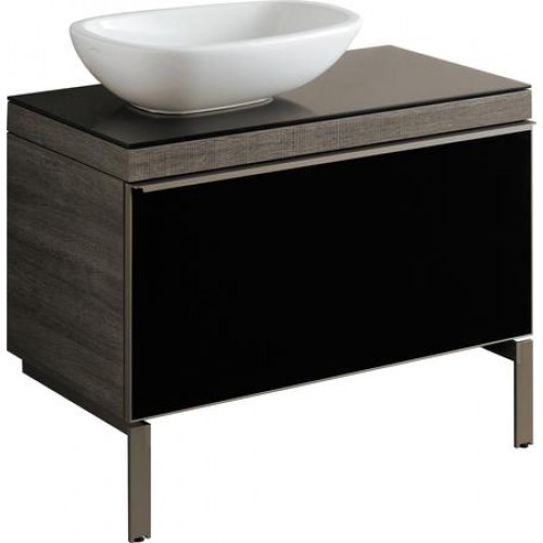 KERAMAG DESIGN Citterio skř.p.um.asym.,90 cm,šedohnědá 835291000 KERAMAG DESIGN Citterio skř.p.um.asym.,90 cm,šedohnědá 835291000