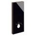 KERAMAG DESIGN Universal modul pro ZWC,černé sklo,rám Champagne 515010000