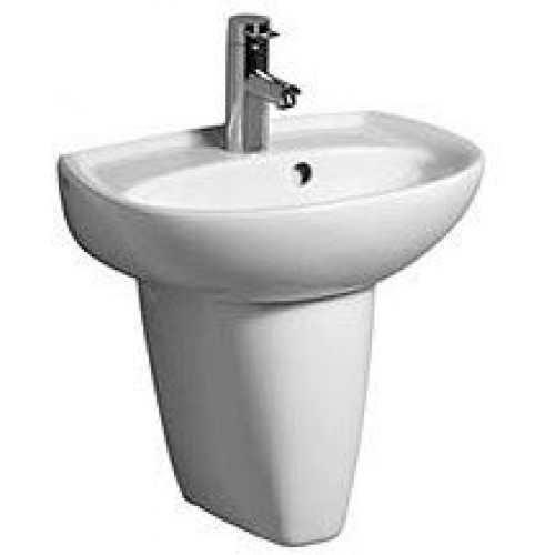KERAMAG Renova Nr. 1 umývátko s přepadem s otvorem 45 x 34 cm 273045000 KERAMAG Renova Nr. 1 umývátko s přepadem s otvorem 45 x 34 cm 273045000