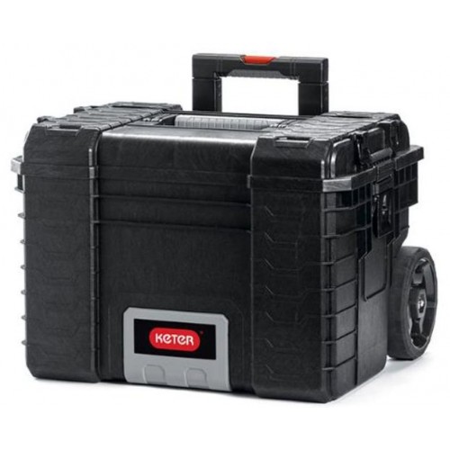 KETER GEAR 22" Kufr na nářadí pojízdný 56x47x48 cm, černý/červený 17200383 KETER GEAR 22" Kufr na nářadí pojízdný 56x47x48 cm, černý/červený 17200383
