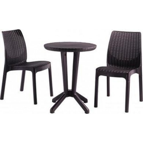KETER BISTRO balkonový set, hnědá 17197990 KETER BISTRO balkonový set, hnědá 17197990