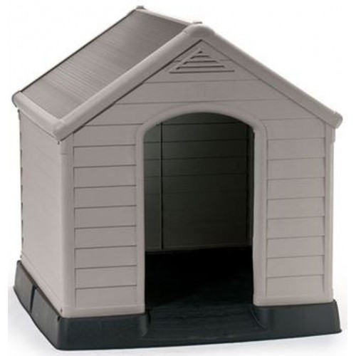 KETER DOG HOUSE Bouda pro psy, 95 x 99 x 99 cm, šedá 17360369 KETER DOG HOUSE Bouda pro psy, 95 x 99 x 99 cm, šedá 17360369