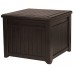 KETER CUBE WOOD 208L Zahradní úložní box/stůl 72,2 x 71 x 59 cm, hnědá 17199851