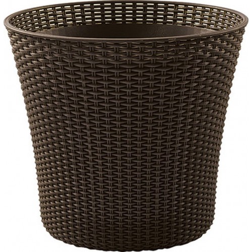 KETER CONIC PLANTER 56,5L Květináč, 54 x 48,7 cm, hnědá 17202754 KETER CONIC PLANTER 56,5L Květináč, 54 x 48,7 cm, hnědá 17202754