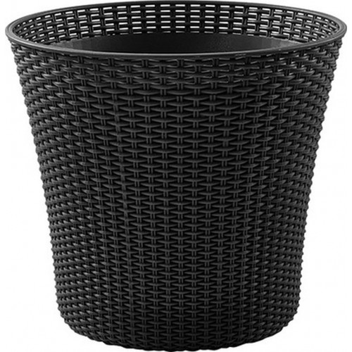 KETER CONIC PLANTER 56,5L Květináč, 54 x 48,7 cm, antracit 17202754