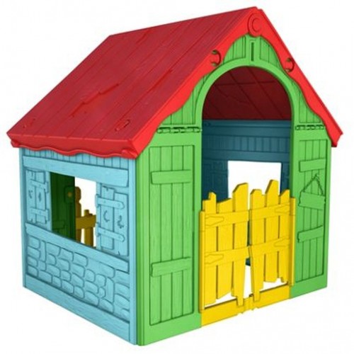 KETER FOLDABLE PLAYHOUSE dětský domek, žlutá/červená/modrá 17202656 KETER FOLDABLE PLAYHOUSE dětský domek, žlutá/červená/modrá 17202656