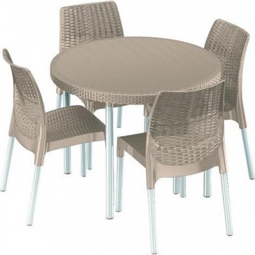 KETER JERSEY zahradní set, cappuccino 17200848 KETER JERSEY zahradní set, cappuccino 17200848
