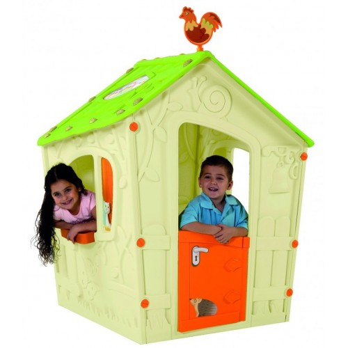 KETER MAGIC PLAYHOUSE dětský domek, krémová/oranžová/zelená 17185442 KETER MAGIC PLAYHOUSE dětský domek, krémová/oranžová/zelená 17185442