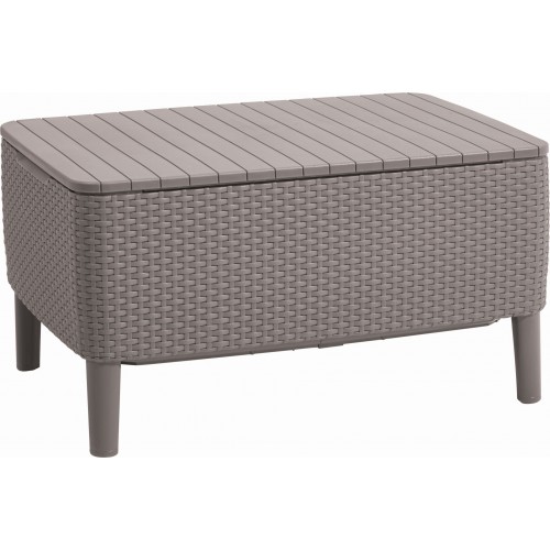 KETER SALEMO Stolek, 76 x 56 x 42 cm, cappuccino 17209050 KETER SALEMO Stolek, 76 x 56 x 42 cm, cappuccino 17209050