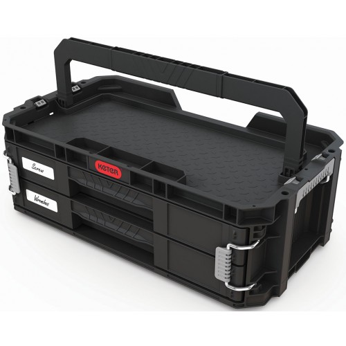 KETER CONNECT Kufr se 2 šuplíky 54x31x18 cm 17208564 KETER CONNECT Kufr se 2 šuplíky 54x31x18 cm 17208564