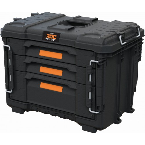KETER ROC PRO GEAR 2.0 Box se třemi zásuvkami 56,5x37,5x41,3 cm 259671 KETER ROC PRO GEAR 2.0 Box se třemi zásuvkami 56,5x37,5x41,3 cm 259671
