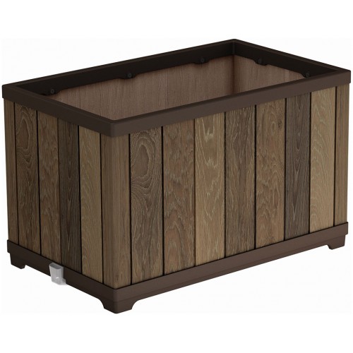 KETER DECO RECTANGLE Květináč, 45,5 x 76 x 45,5 cm, walnut 17213624 KETER DECO RECTANGLE Květináč, 45,5 x 76 x 45,5 cm, walnut 17213624