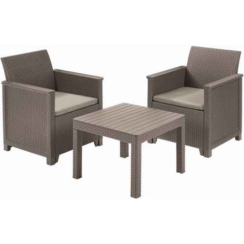 KETER ELODIE Set balkonový, cappuccino/písková 17209482 KETER ELODIE Set balkonový, cappuccino/písková 17209482