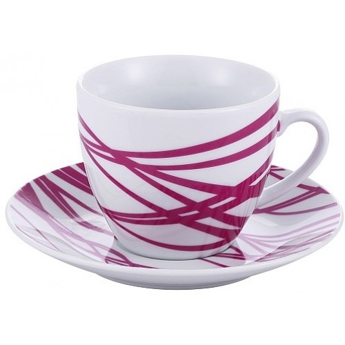 KAISERHOFF Souprava hrnků s podšálky 8ks 220 ml KH-11080003 KAISERHOFF Souprava hrnků s podšálky 8ks 220 ml KH-11080003