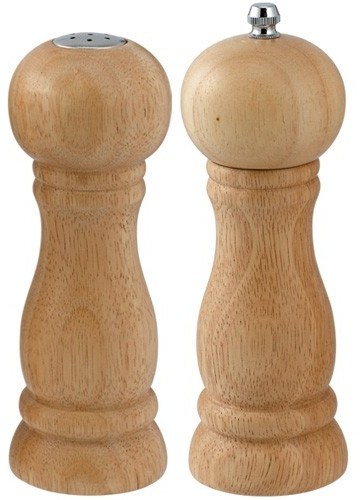 KAISERHOFF Mlýnek na pepř a solnička 10cm, dřevo KH-3065 KAISERHOFF Mlýnek na pepř a solnička 10cm, dřevo KH-3065
