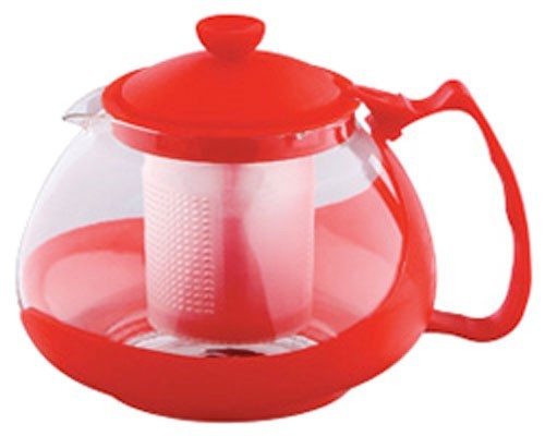 KAISERHOFF Konvice na čaj plast 750 ml KH-9904cerv