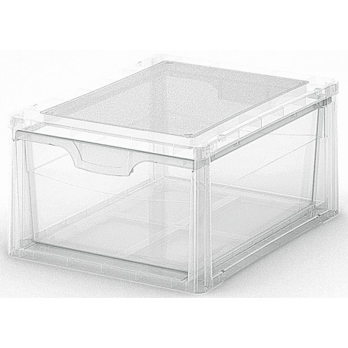 KIS SPIDER DRAWER 2 Úložný box, 29x39x18cm, 13L, transparentní KIS SPIDER DRAWER 2 Úložný box, 29x39x18cm, 13L, transparentní