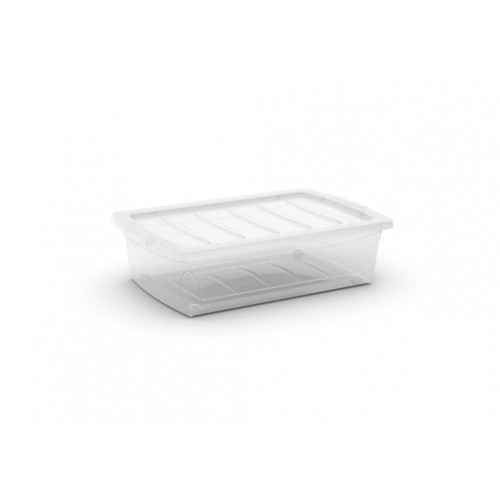 KIS SPINNING BOX M 25L 58,5x39x16cm transparentní KIS SPINNING BOX M 25L 58,5x39x16cm transparentní