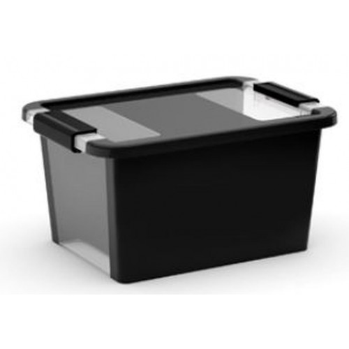 KIS BI BOX S 11L 36,5x26x19cm černý/transparent KIS BI BOX S 11L 36,5x26x19cm černý/transparent
