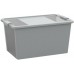 KIS BI BOX L 40L 55x35x28cm šedý/transparent