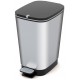 CURVER CHIC BIN M 25L Odpadkový koš 26,5 x 40,5 x 45 cm steel