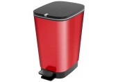 KIS CHIC BIN M 25L Odpadkový koš 26,5 x 40,5 x 45 cm red metal