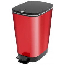 KIS CHIC BIN M 25L Odpadkový koš 26,5 x 40,5 x 45 cm red metal