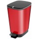 KIS CHIC BIN M 25L Odpadkový koš 26,5 x 40,5 x 45 cm red metal