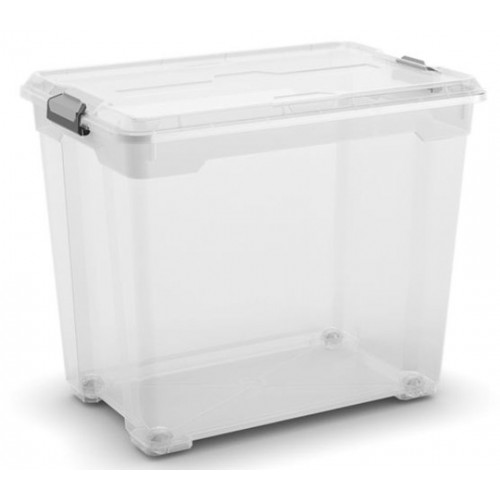 KIS MOOVER BOX XXL 80L 58x38x49cm transparentní KIS MOOVER BOX XXL 80L 58x38x49cm transparentní
