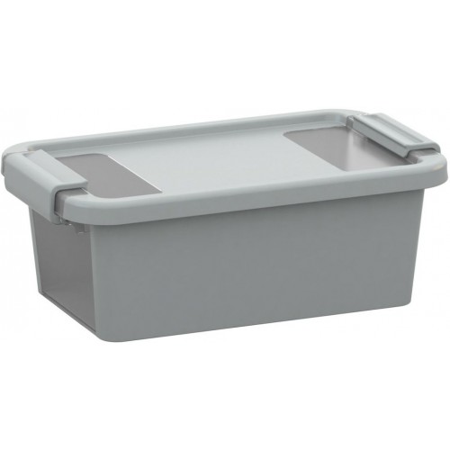 KIS BI BOX XS 3L 26,5x16x10cm šedý/transparent KIS BI BOX XS 3L 26,5x16x10cm šedý/transparent