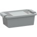 KIS BI BOX XS 3L 26,5x16x10cm šedý/transparent