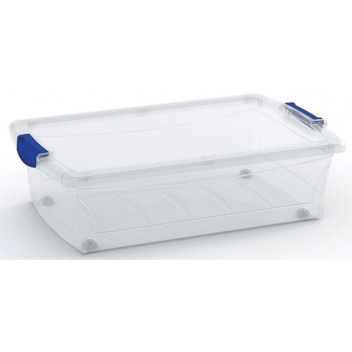 KIS SPINNING LATCH BOX M 30L 59x39x17cm transparentní KIS SPINNING LATCH BOX M 30L 59x39x17cm transparentní