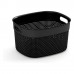 KIS FILO BASKET S úložný koš 27x22x15cm 6L černá