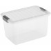 KIS W BOX S 15L 38x25x23cm transparent/světle šedá