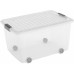 KIS W BOX L 50L 59x39x32cm transparent/světle šedá