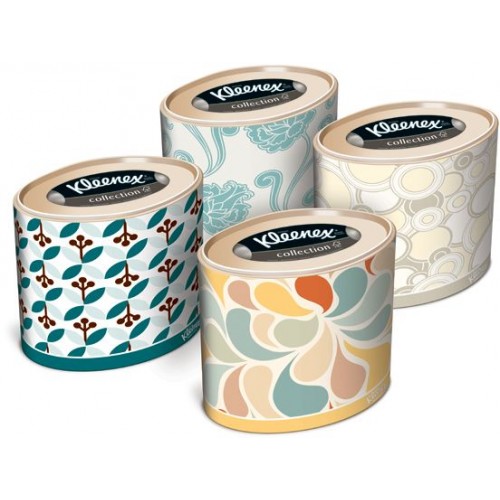 KLEENEX Oval Box Papírové kapesníčky (64 ks) 148489 KLEENEX Oval Box Papírové kapesníčky (64 ks) 148489
