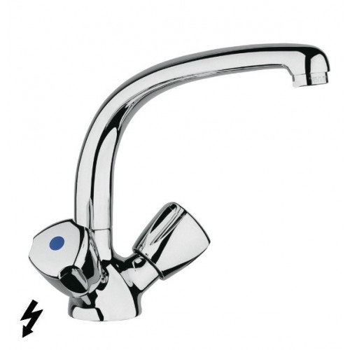 KLUDI Standard dřezová baterie pro beztlaký ohřívač chrom 319110515 KLUDI Standard dřezová baterie pro beztlaký ohřívač chrom 319110515