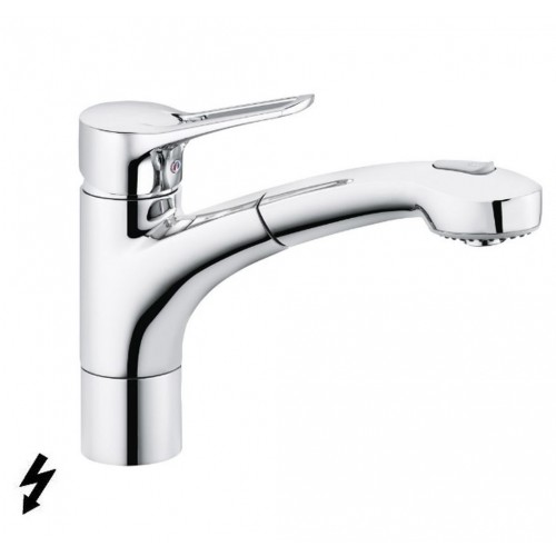 KLUDI MX dřezová baterie pro beztlaký ohřívač chrom 399420562 KLUDI MX dřezová baterie pro beztlaký ohřívač chrom 399420562