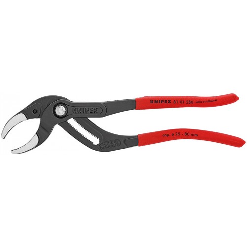 KNIPEX Kleště na sifony a krimpovací kleště pro konektory 81 01 250 KNIPEX Kleště na sifony a krimpovací kleště pro konektory 81 01 250