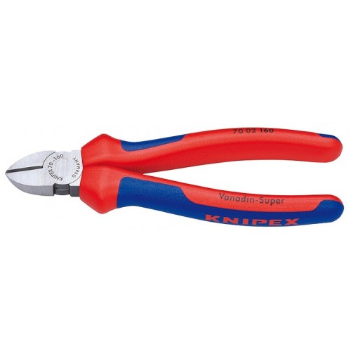 KNIPEX - kleště štípací stranové 160, potah PVC 7002160 KNIPEX - kleště štípací stranové 160, potah PVC 7002160