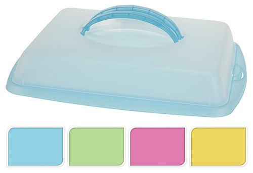 KAISERHOFF Plastový box na potraviny s víkem 43 x 31 x 9 cm KO-Y54660190modr KAISERHOFF Plastový box na potraviny s víkem 43 x 31 x 9 cm KO-Y54660190modr