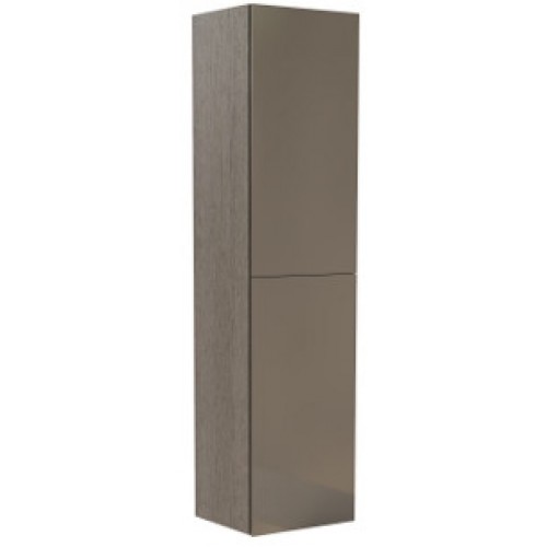 KOLO Domino Premium postranní skříňka vysoká, 45 cm, závěsná, ořech/mokka 88410