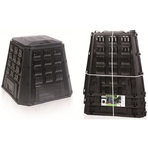 Prosperplast EVOGREEN Kompostér 420l, černý IKEL420C Prosperplast EVOGREEN Kompostér 420l, černý IKEL420C