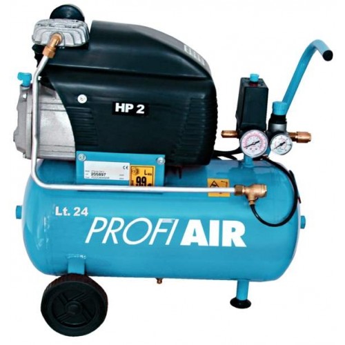 NUAIR - kompresor olejový 24 l 1,5kW PROFIAIR24OL
