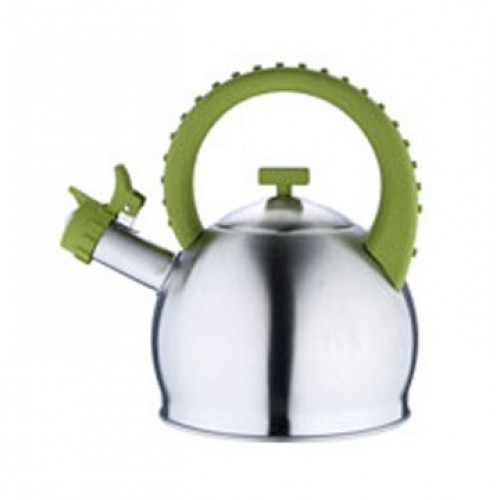BERGNER Konvice pískací nerez 2,8 l olivová BG-3742 BERGNER Konvice pískací nerez 2,8 l olivová BG-3742