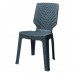 KETER plastové křeslo T-CHAIR antracit 97/43