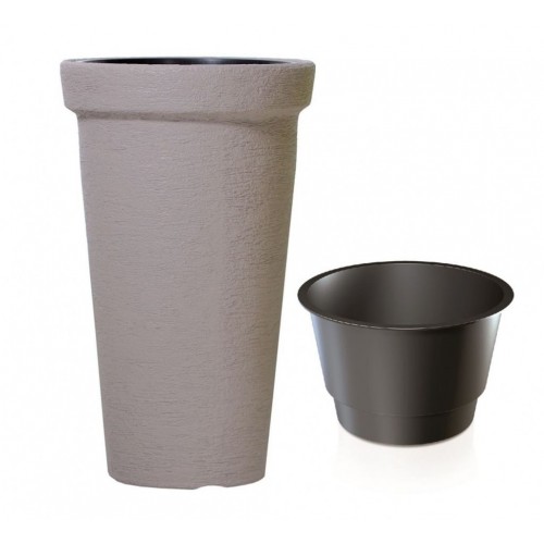 Prosperplast CLASSIC TOWER Květináč 30x50cm mocca DPC30 Prosperplast CLASSIC TOWER Květináč 30x50cm mocca DPC30